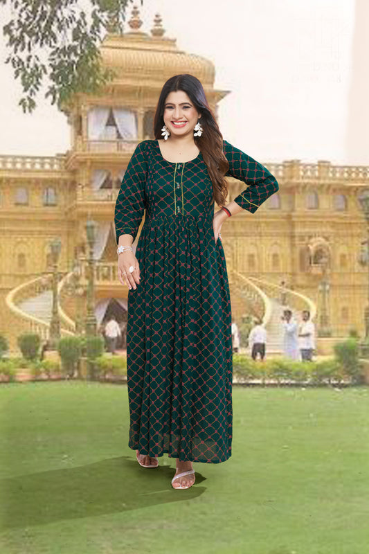 Latest Designer Readymade Long  Kurti