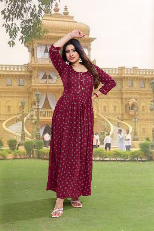 Latest Designer Readymade Long  Kurti