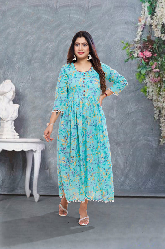 Latest Designer Readymade Long  Kurti