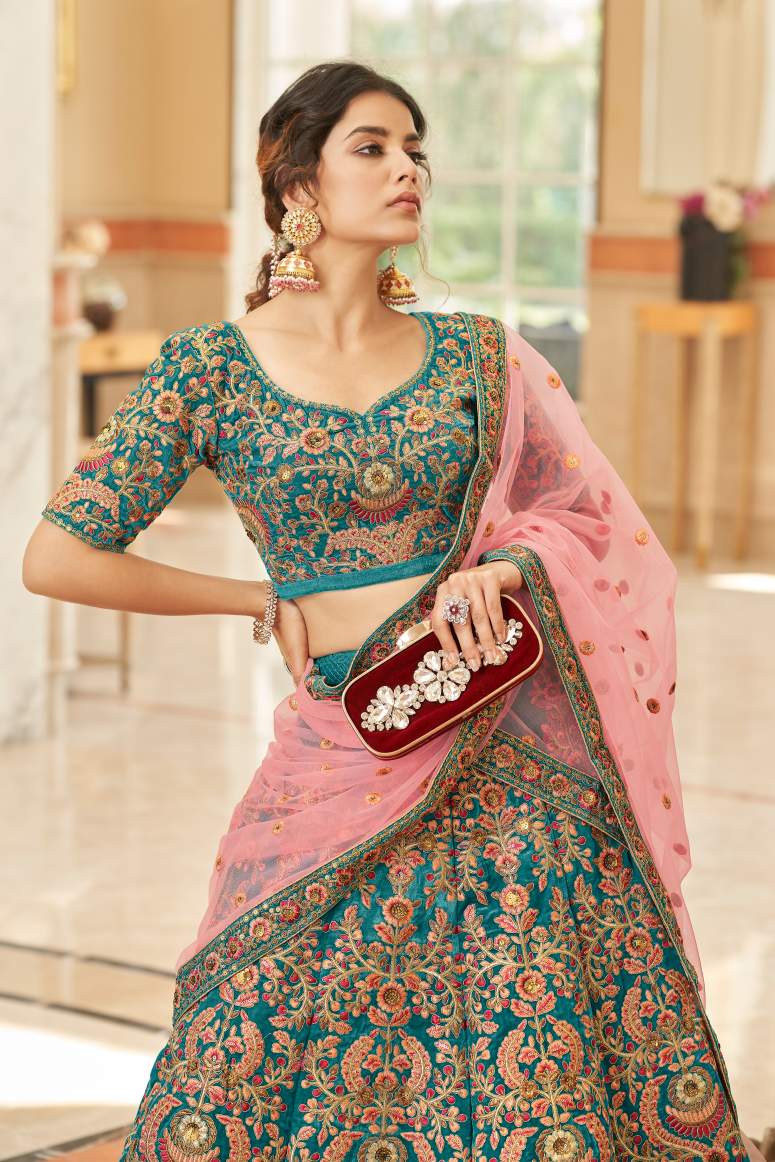 Semi Stitched Lehenga Choli