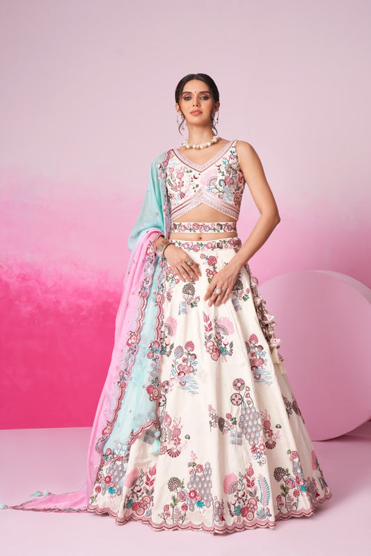 Latest Semi Stitched Lehenga Choli