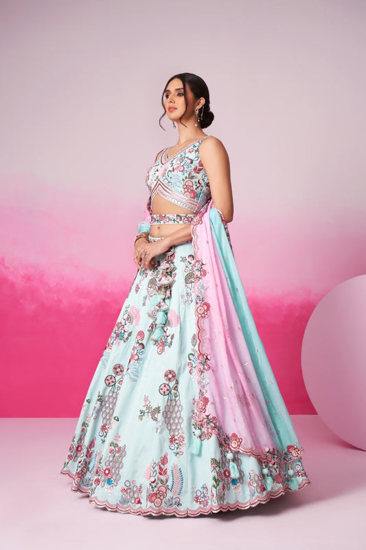 Latest Semi Stitched Lehenga Choli