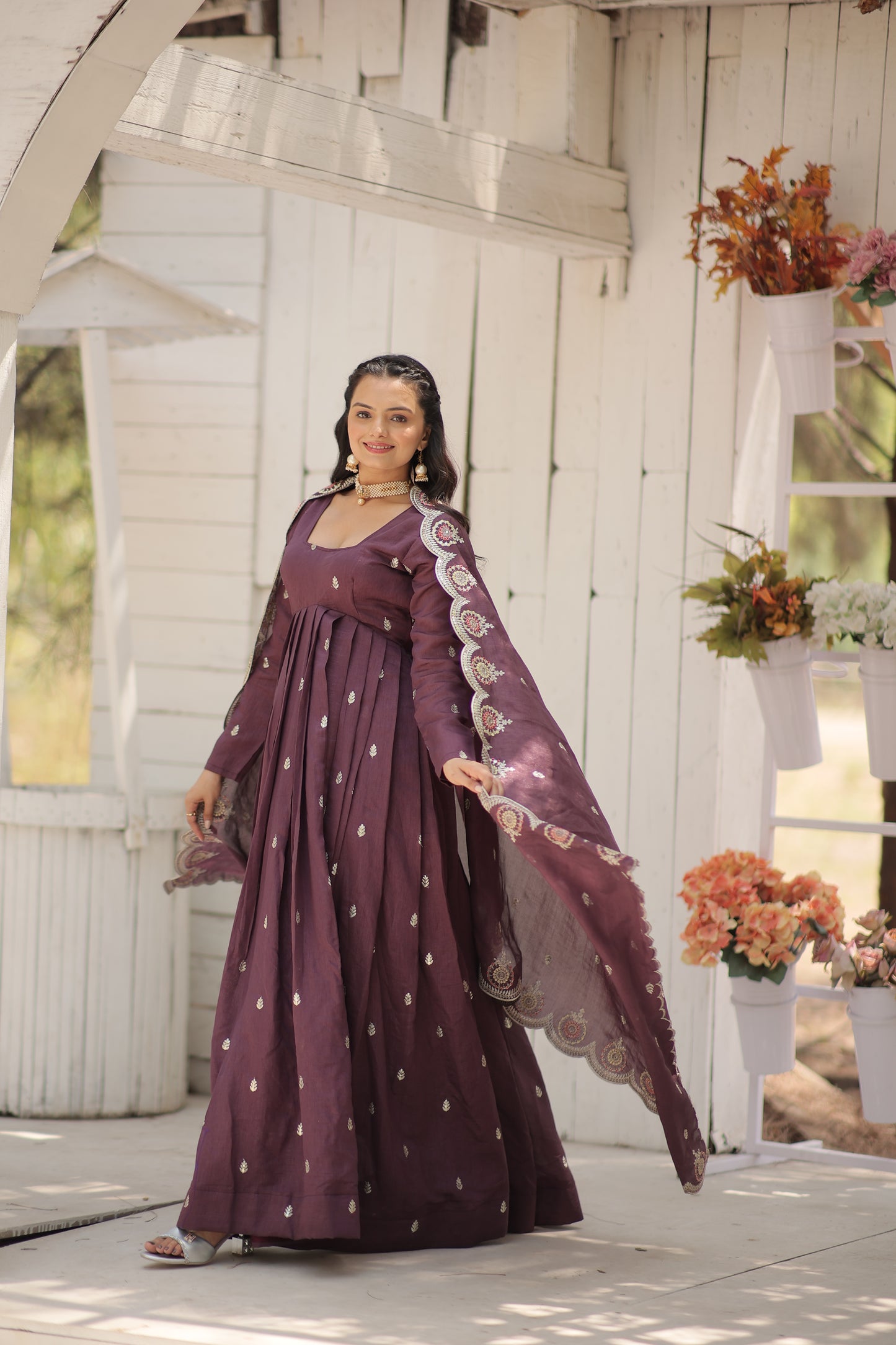 ReadyMade Gown With Duppatta