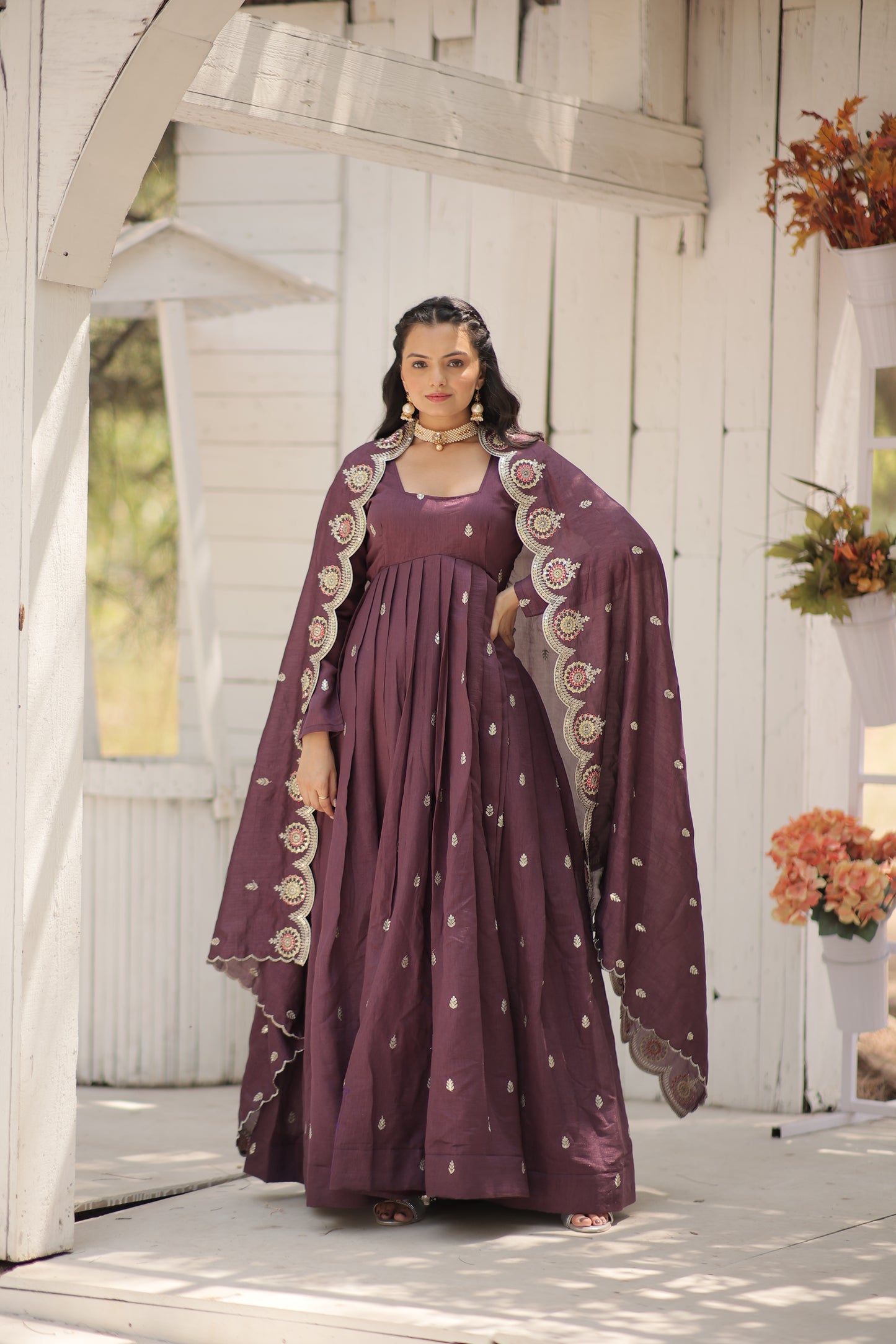 ReadyMade Gown With Duppatta