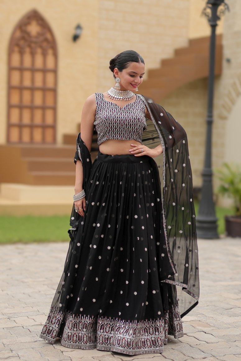 New Semi Stitiched Lehenga Choli