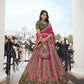 New Semi Stitiched Banarasi Lehenga Choli