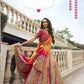 New Semi Stitiched Banarasi Lehenga Choli