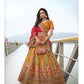 New Semi Stitiched Banarasi Lehenga Choli