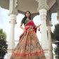 New Semi Stitiched Banarasi Lehenga Choli