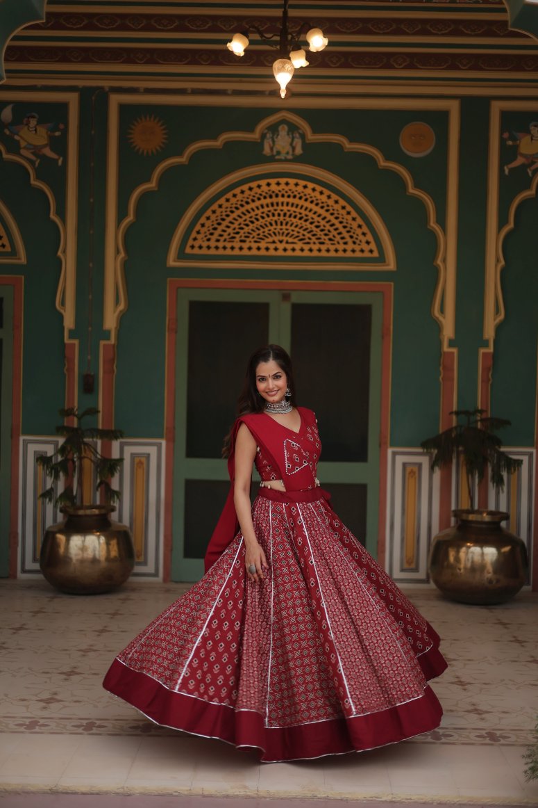 Latest Semi Stitched Lehenga Choli