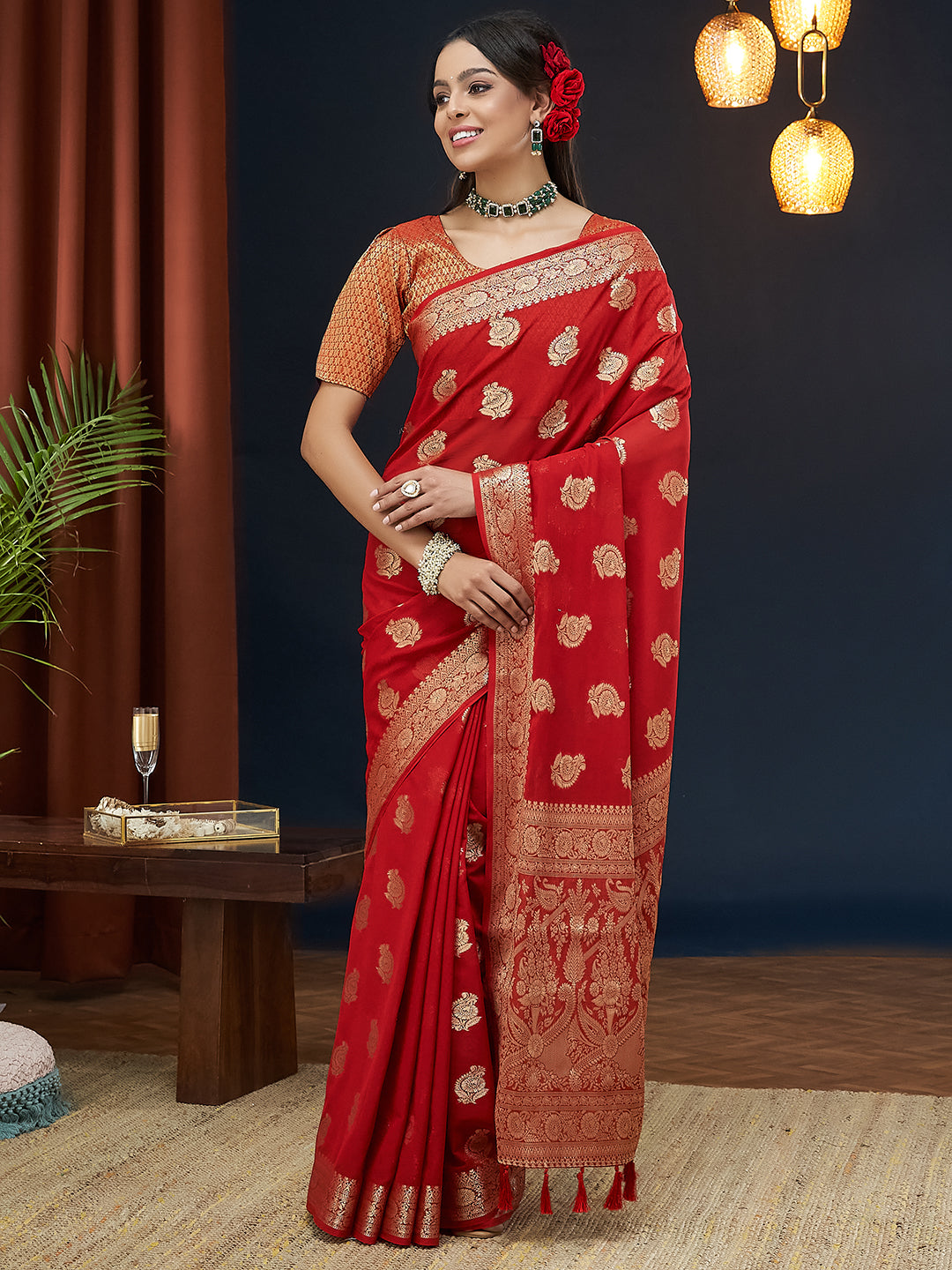 Georgette Silk Saree