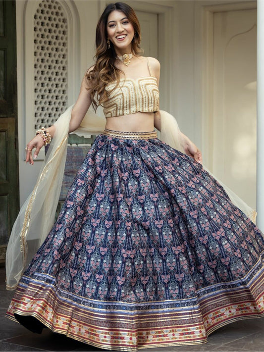 New Semi Stitiched Lehenga Choli