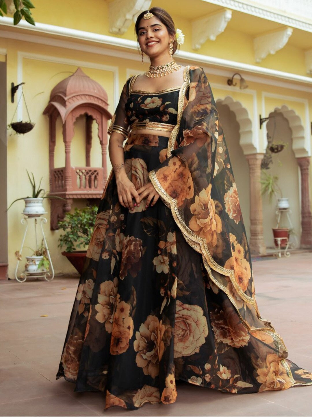 New Semi Stitiched Lehenga Choli