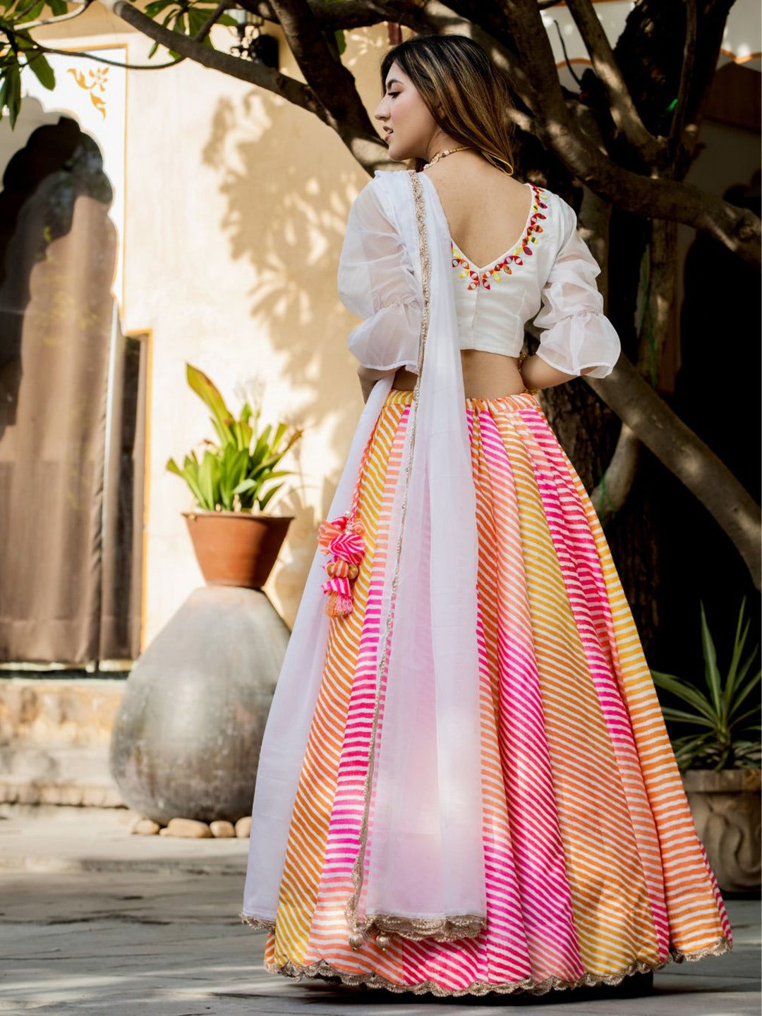 New Semi Stitiched Lehenga Choli