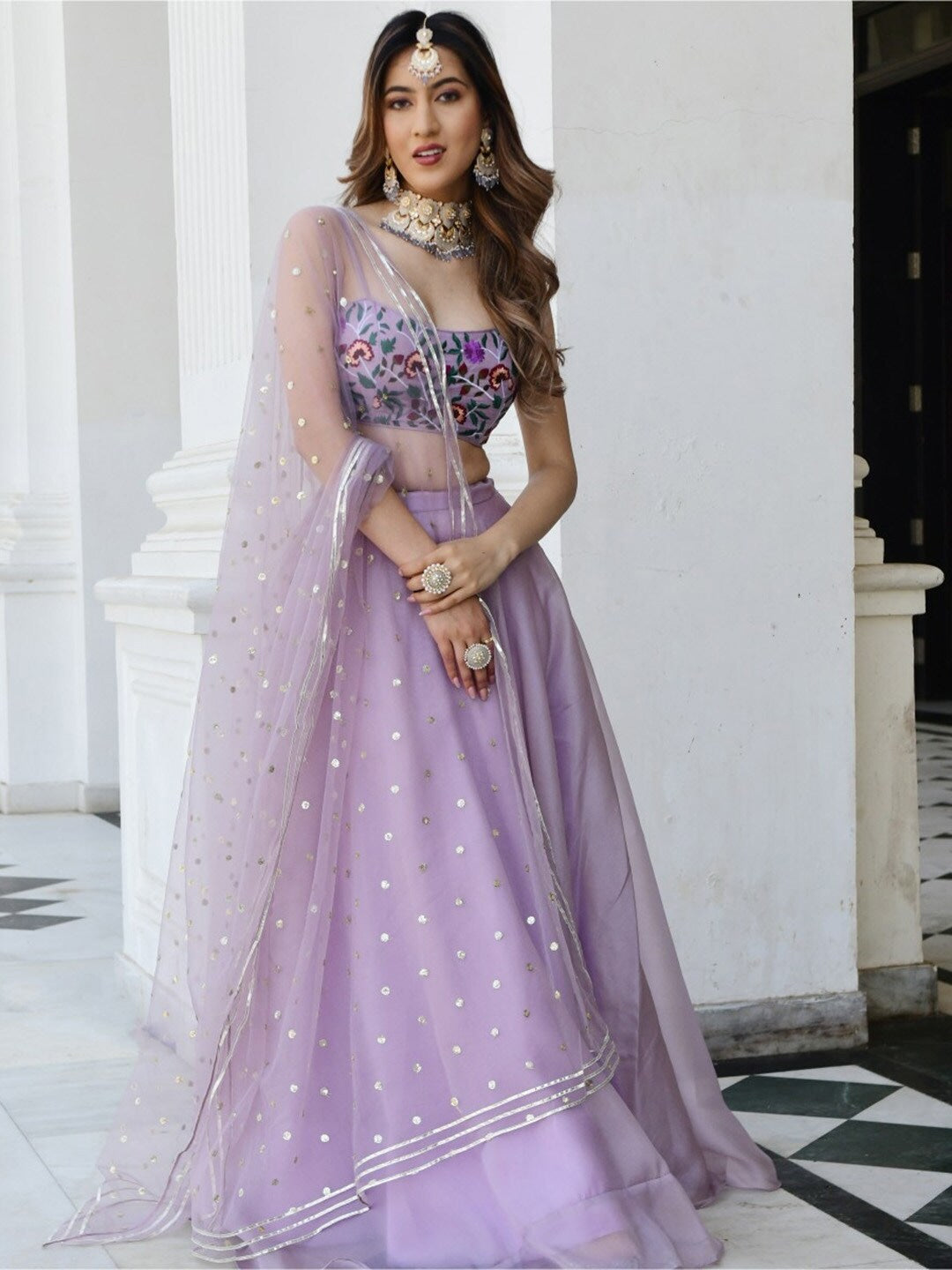 New Semi Stitiched Lehenga Choli