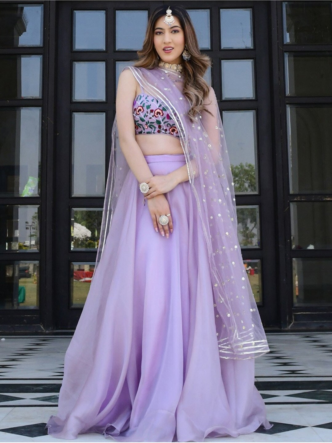 New Semi Stitiched Lehenga Choli