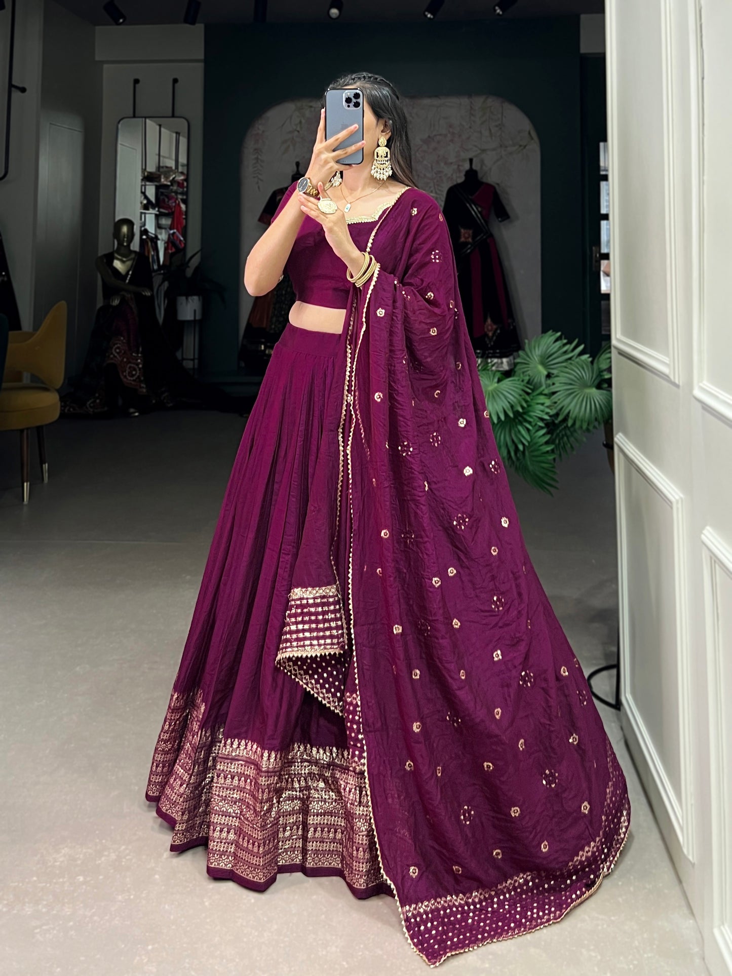 New Semi Stitiched Lehenga Choli