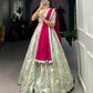 New Semi Stitiched Lehenga Choli