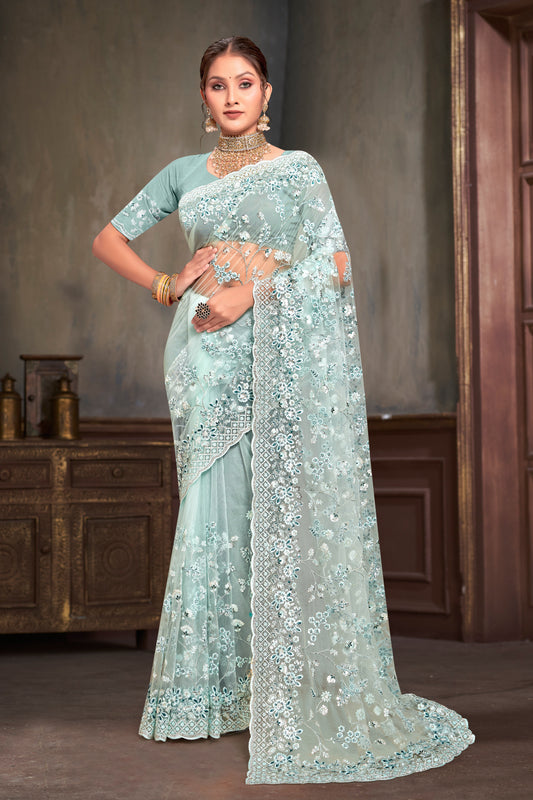 Georgette Silk Saree