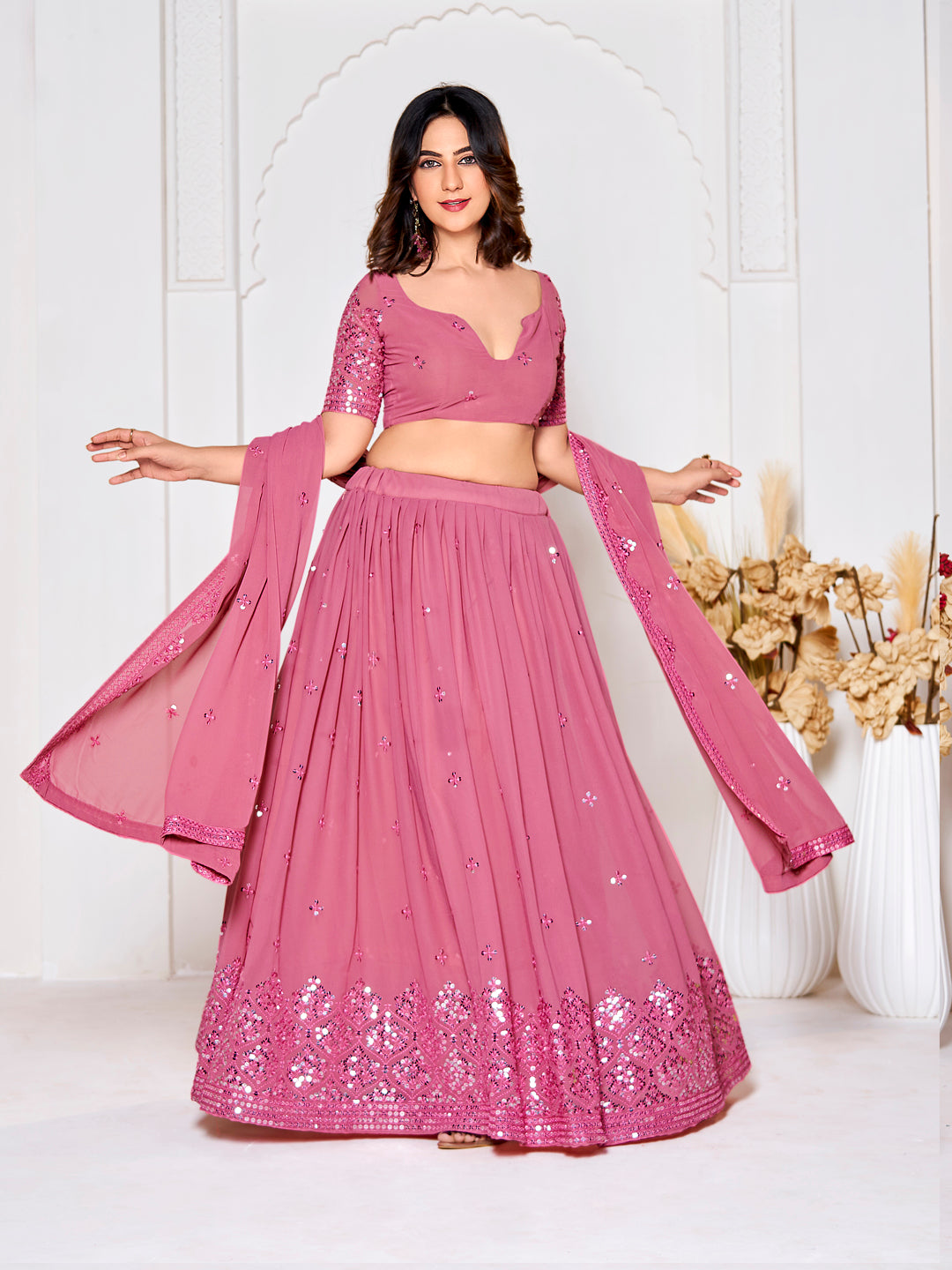 Latest Semi Stitched Lehenga Choli