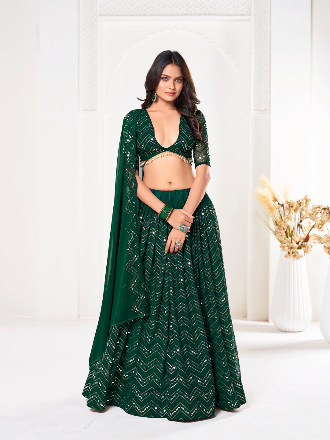 Latest Semi Stitched Lehenga Choli