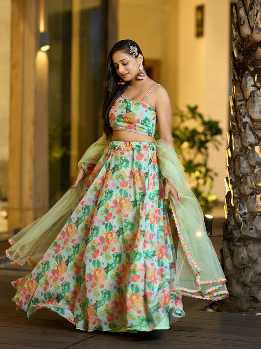 Latest Semi Stitched Lehenga Choli