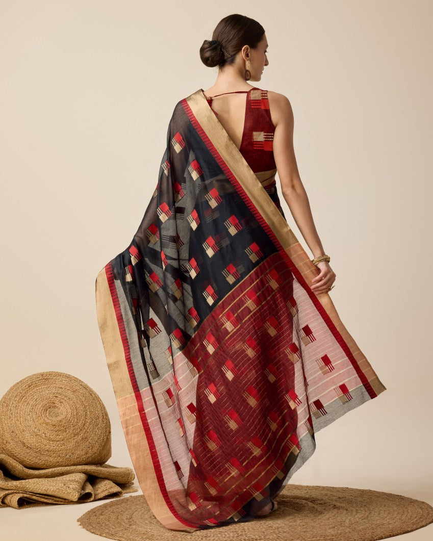 Semi Cotton Silk Saree