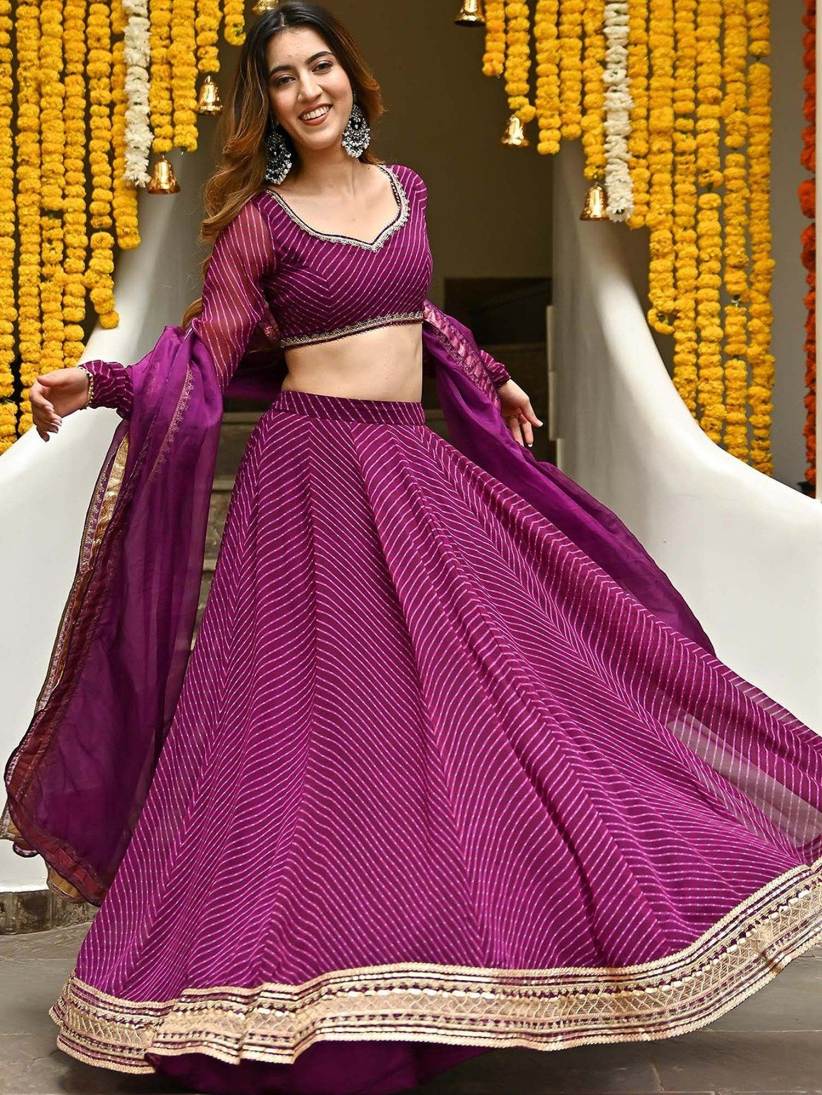 Latest Semi Stitched Lehenga Choli