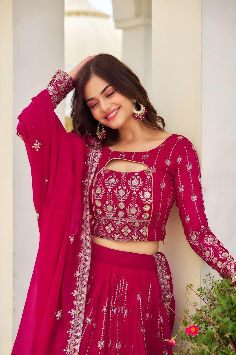 ReadyMade Lehenga Choli With Duppatta