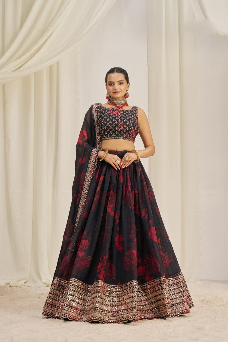 Latest Semi Stitched Lehenga Choli