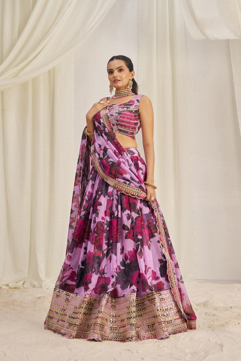 Latest Semi Stitched Lehenga Choli