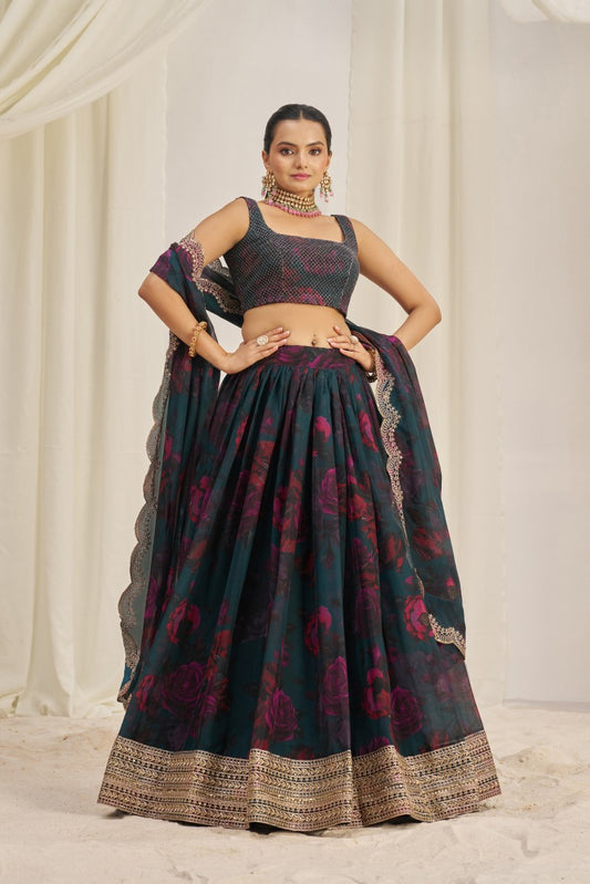 Latest Semi Stitched Lehenga Choli