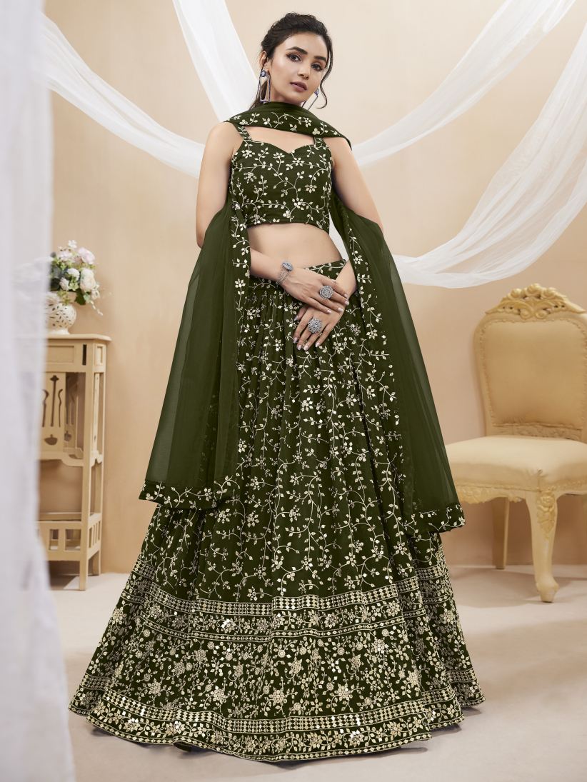 Latest Semi Stitched Lehenga Choli