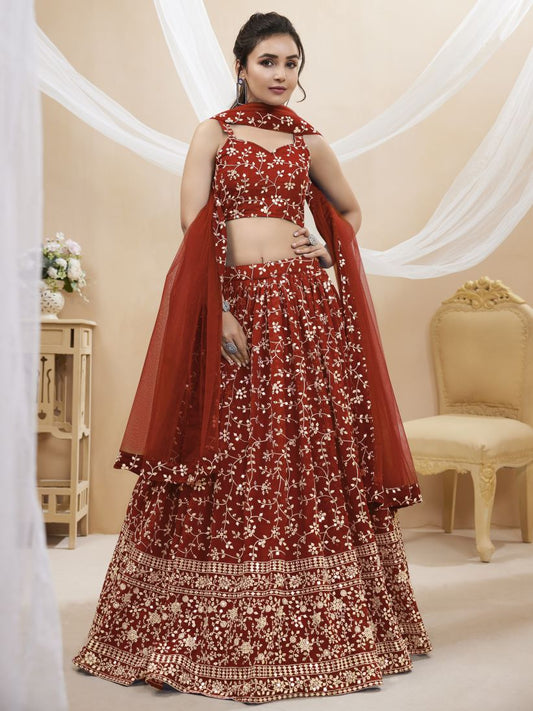 Latest Semi Stitched Lehenga Choli