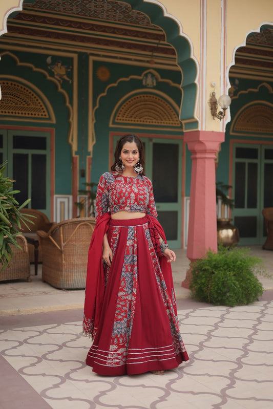 Latest Semi Stitched Lehenga Choli