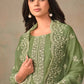 Semi-Stitched Straight Cut Salwar Suits