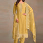 Semi-Stitched Straight Cut Salwar Suits