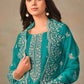 Semi-Stitched Straight Cut Salwar Suits