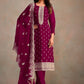 Semi-Stitched Straight Cut Salwar Suits