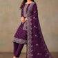 Semi-Stitched Straight Cut Salwar Suits