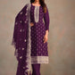 Semi-Stitched Straight Cut Salwar Suits