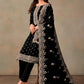 Semi-Stitched Straight Cut Salwar Suits