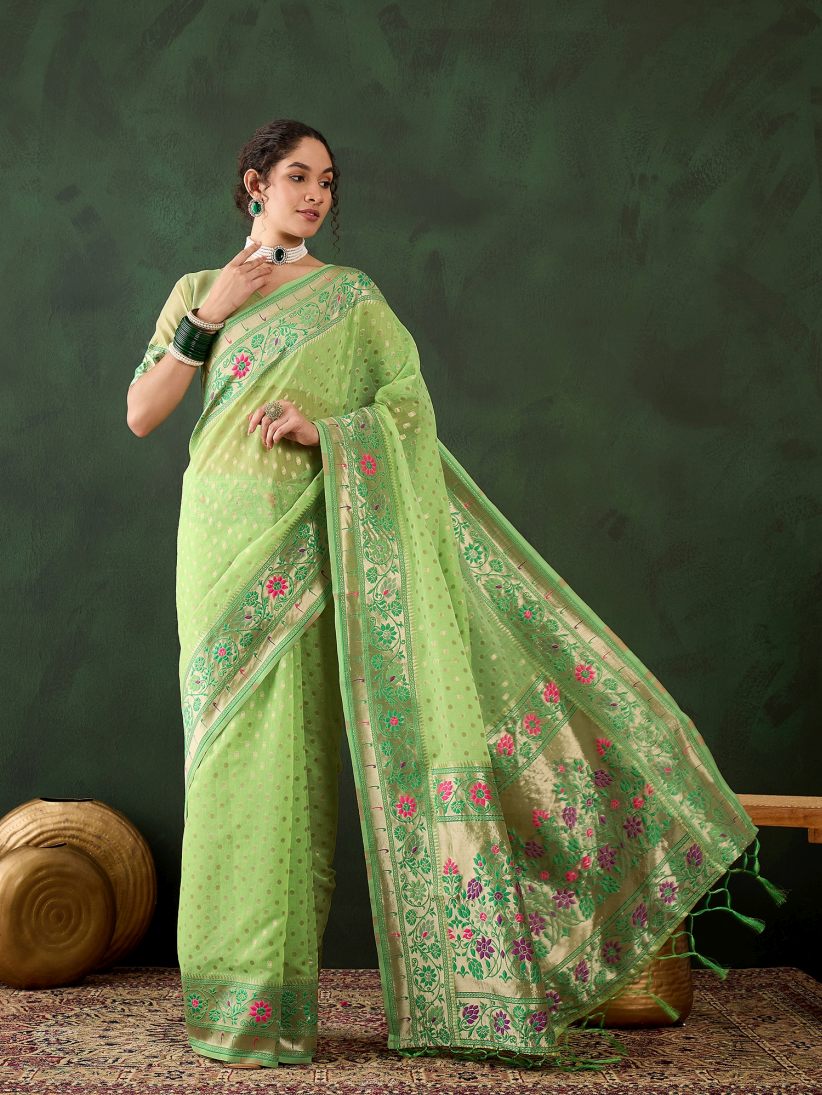 Cotton Silk Saree