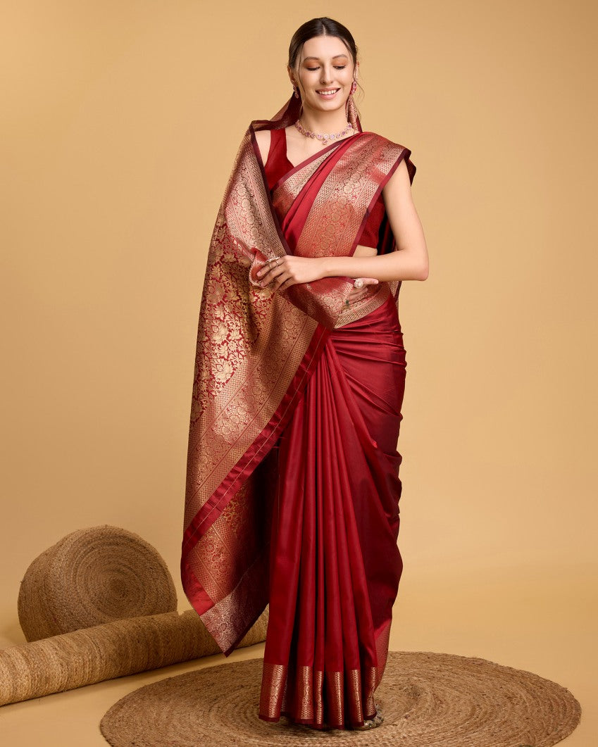 Catalog Party Wear Pure Silk Saree