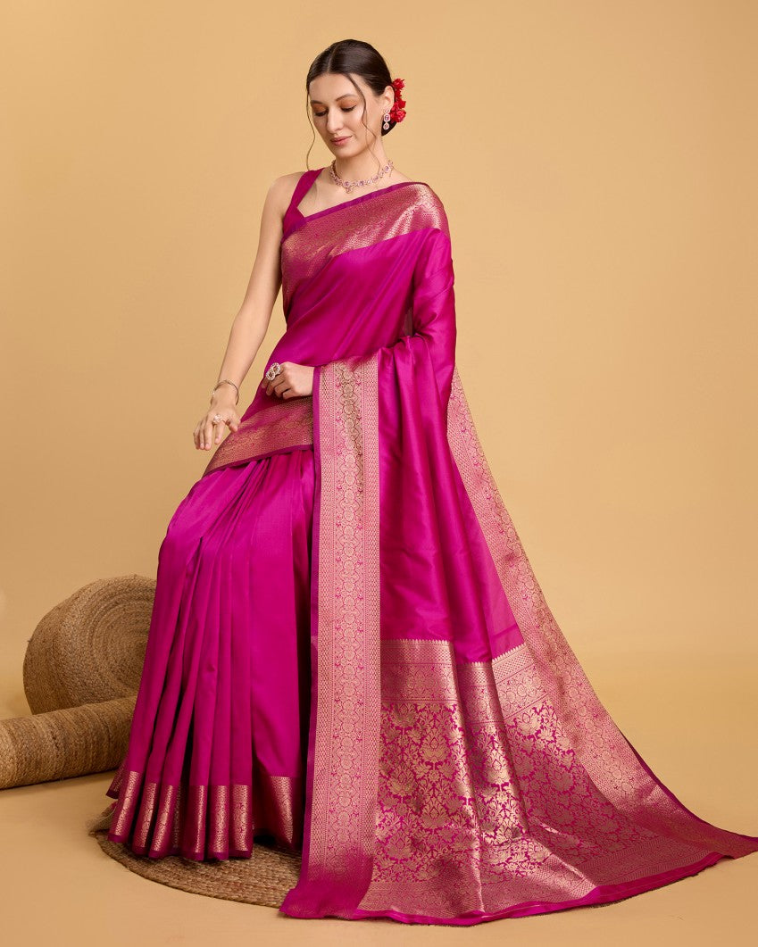 Catalog Party Wear Pure Silk Saree