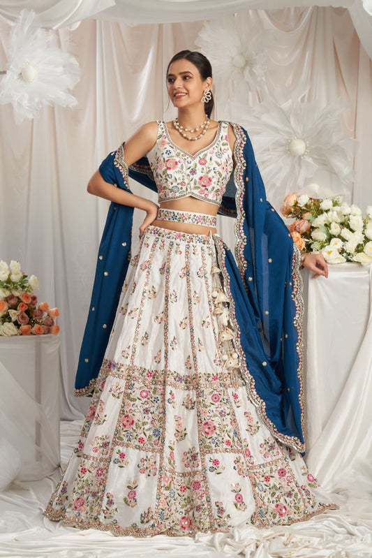 Latest Semi Stitched Georgette Lehenga Choli