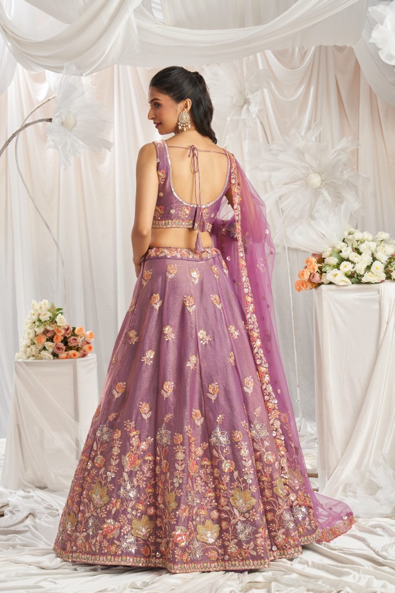 Latest Semi Stitched Georgette Lehenga Choli