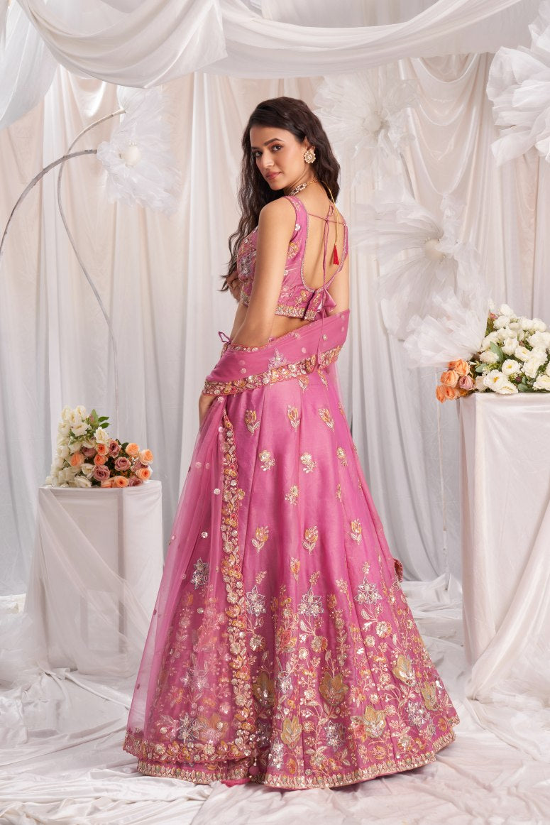 Latest Semi Stitched Georgette Lehenga Choli