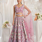 Latest Semi Stitched Netted Lehenga Choli