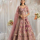 Latest Semi Stitched Tissue Lehenga Choli